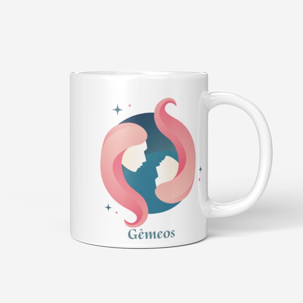 Caneca Signo Gêmeos